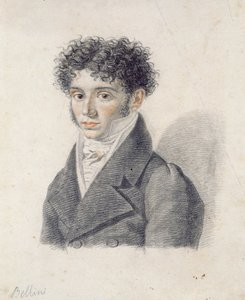 ヴィンチェンツォ・ベリーニの肖像（1801-35） 作： Francois Xavier Fabre