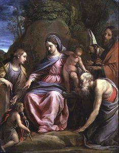 降誕祭 作： Francois de Troy