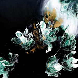 優雅なゴールドの花 作： Françoise Wattré