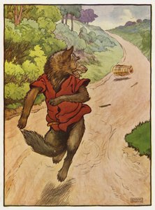 三匹の子ぶたのイラスト 作： Frank Adams