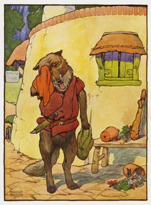 三匹の子ぶたのイラスト 作： Frank Adams