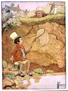 Little Tommy Tittlemouse（Blackie & Son社「My Nursery Story Book」より）（本のイラスト 作： Frank Adams