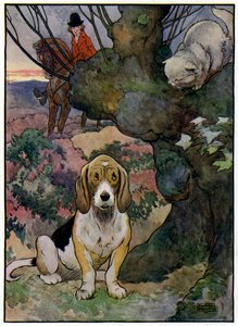 3人の陽気な猟師 作： Frank Adams