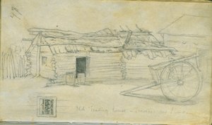 旧商社、トラバースデスー、1851年 作： Frank Blackwell Mayer