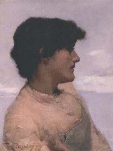 図鑑、ニューリン 作： Frank Bramley