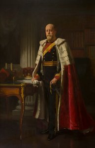 ジョージ・セシル・オーランドの肖像、第4代ブラッドフォード伯爵（1845-1915）、1865-1915年頃（キャンバスに油彩） 作： Frank Brooks