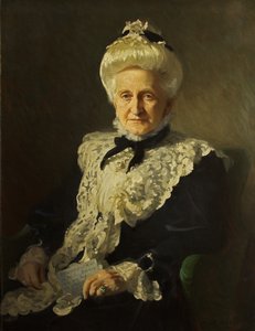 ジョン・バターズビー・ハーフォード夫人の肖像 作： Frank Brooks