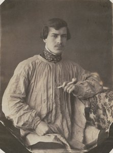 アーティストまたはパイプのアシスタント、1853-1857。 作： Frank Chauvassaignes