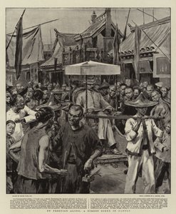 プレステージアローン、カントンのストリートシーン 作： Frank Dadd