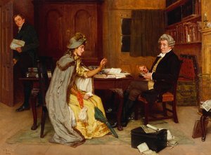 1892年に弁護士に相談 作： Frank Dadd