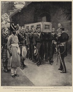 最後の悲しい旅の最初の段階から 作： Frank Dadd