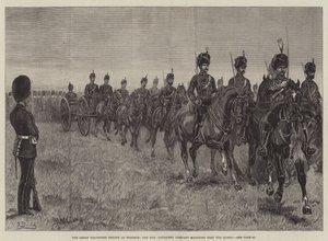 ウィンザーでの大規模なボランティアレビュー 作： Frank Dadd