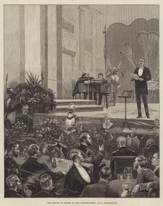 ポーツマスのMinnesingers &39;Clubにいるプリンスオブウェールズ 作： Frank Dadd