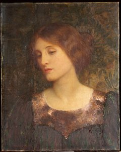 熟考、1897 作： Frank Dicksee