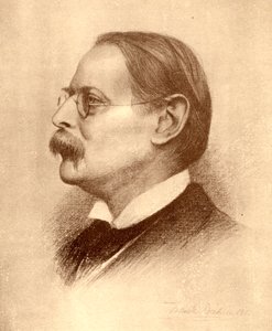 エドモンドウィリアムゴッセ、イギリスの詩人、作家、評論家、1913年。 作： Frank Dicksee