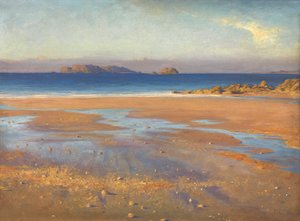 ブルターニュ海岸 作： Frank Dicksee