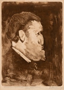 ウィリアム・ゲドニー・バンスの似顔絵 作： Frank Duveneck