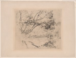 テムズ川にて 作： Frank Duveneck