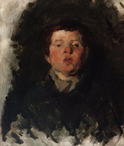 少年の肖像 作： Frank Duveneck