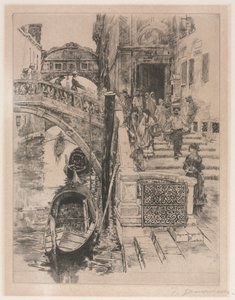 ため息橋（二枚目） 作： Frank Duveneck