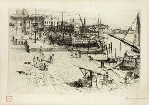 大公宮殿を望むリーヴァ 作： Frank Duveneck