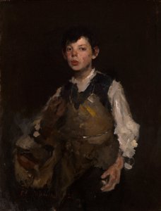 口笛を吹く少年 作： フランク・デュベネック