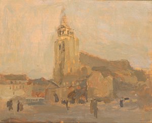 Saint Merry Church, n.d. 作： Frank Edwin Scott