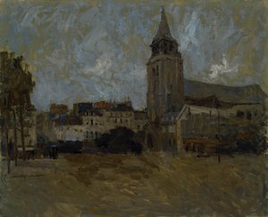 Place St. Germain des Pres, n.d. 作： Frank Edwin Scott