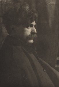 アルフレッド・スティーグリッツ、c。 1901年。 作： Frank Eugene