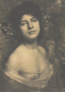 あじさい、1898年。 作： Frank Eugene