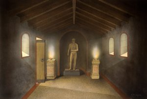 ベンウェル ローマ寺院、c2 世紀、1990-2010 年 作： Frank Gardiner