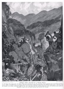 1920年代のウェールズの汚職に閉じ込められたヘンリーの軍隊 作： Frank Gillett