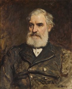 ジェームズ・ハーヴェイの肖像 作： Frank Holl
