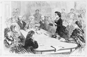 ワシントンDC司法委員会...、フランクレスリーイラストレイテッド新聞、1871年 作： Frank Leslie