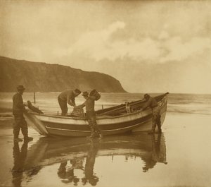 感謝の気持ちを込めて、1890年代頃（ゼラチンシルバープリントと調色） 作： Frank Meadow Sutcliffe