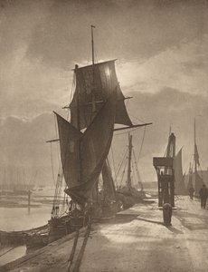 太陽と影、1890年代。 作： Frank Meadow Sutcliffe