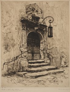 ポータル ラトハウス ローテンブルク 作： Frank Milton Armington