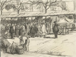 バターライン、1917 作： Frank Milton Armington