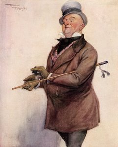 ミコーバー氏、『1912年』（ロンドン刊）より 作： Frank Reynolds