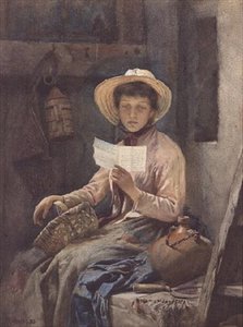 ラブレター、1886（WC） 作： Frank Richards