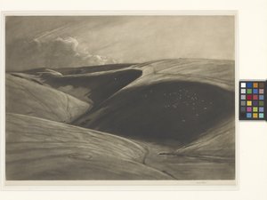 The Shadowed Valley (メゾチント、インディア ペーパー チャイン コレ)