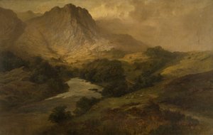 うなぎ岩、ボローデール 作： Frank Thomas Carter
