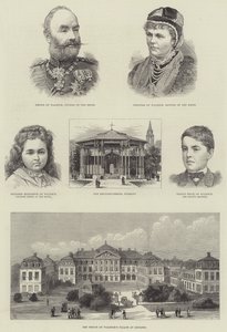 レオポルド王子とヘレナ王女の王室の結婚式 作： Frank Watkins