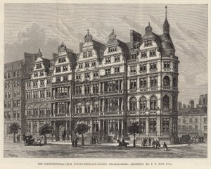 ノーサンバーランド・アベニューのコンスティテューショナル・クラブ（彫刻 作： Frank Watkins