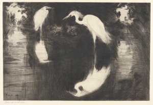 ダーク プール P. 189 Pub.St. 作： Frank Weston Benson