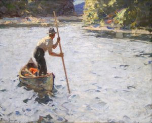 グランドリバーで 作： Frank Weston Benson