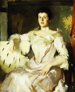 女性の肖像 作： Frank Weston Benson