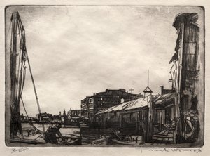 ウォーターフロント 作： Frank Wilcox