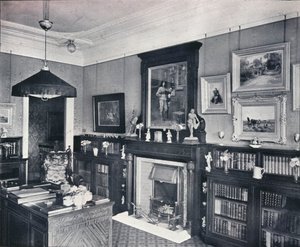 ハービー船長図書館、ハムステッド、c1903 作： Frank William Brookman