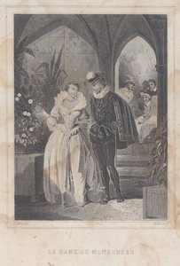 モンソローの貴婦人 ラ・ダム・ド・モンソロー、1830-65年。